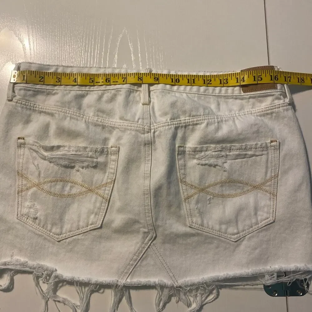 Sz 10 Abercrombie & Fitch denim skirt
